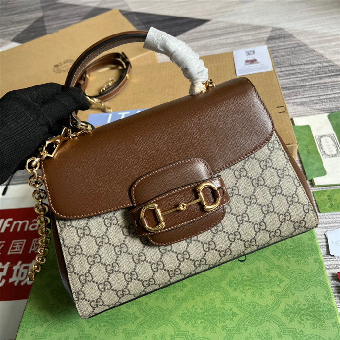 Gucci 구찌 홀스빗 1955 미디엄 핸드백 702049