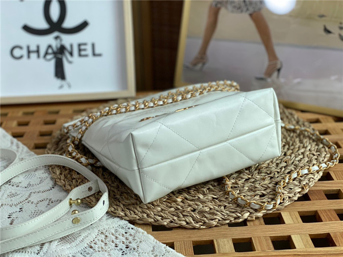 Chanel  샤넬 샤이니 카프스킨 골드메탈 핸드백 미니 AS3263