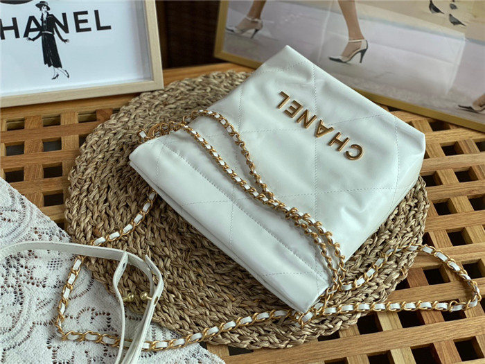 Chanel  샤넬 샤이니 카프스킨 골드메탈 핸드백 미니 AS3263