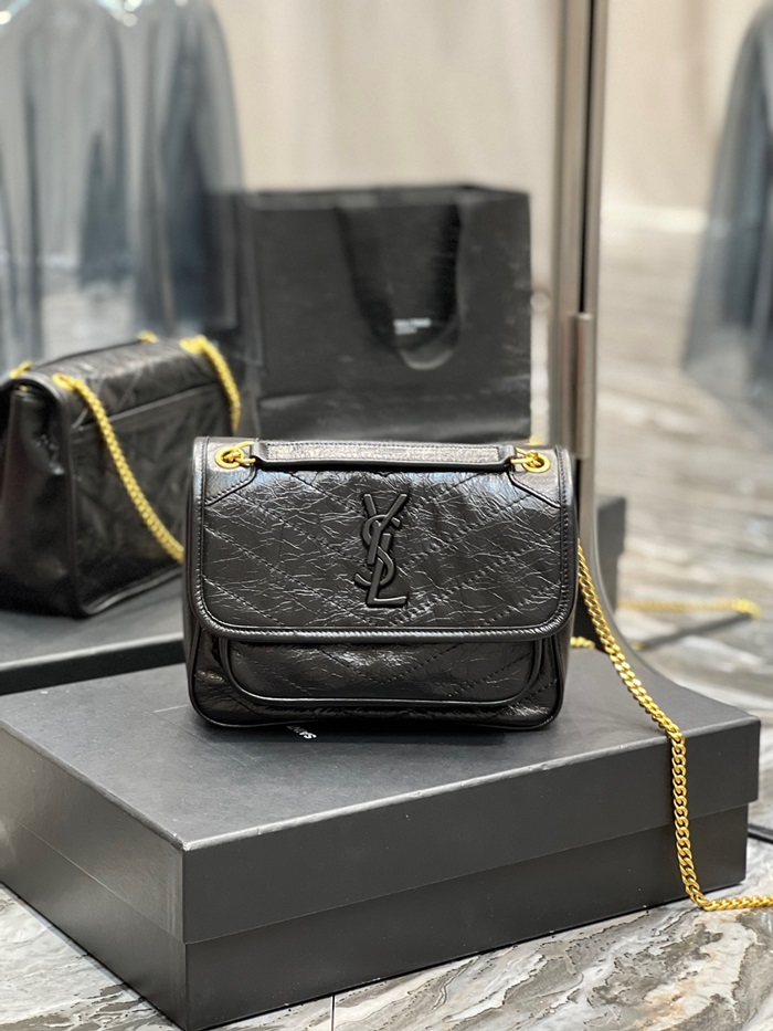 [배우 차정원] Saint Laurent  입생로랑 블랙 니키백 ysl316x