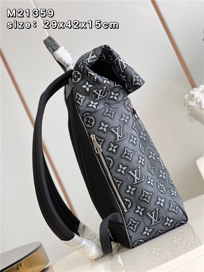  Louis Vuitton  루이비통 롤 탑 블렌디드 페브릭 백팩 M21359