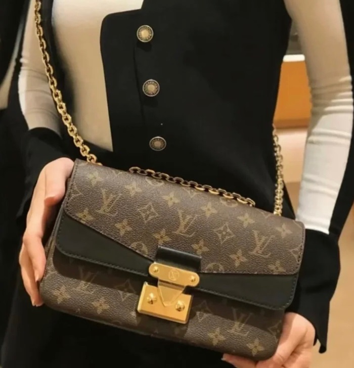 Louis vuitton 루이비통 여성 브라운 마카오백