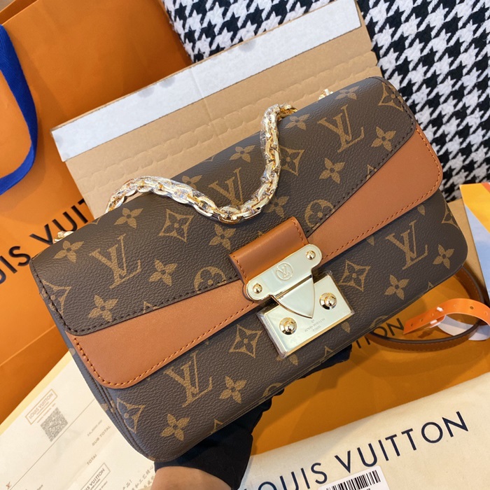 Louis vuitton 루이비통 여성 브라운 마카오백