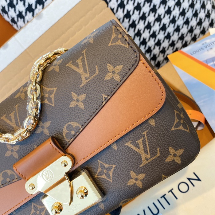 Louis vuitton 루이비통 여성 브라운 마카오백