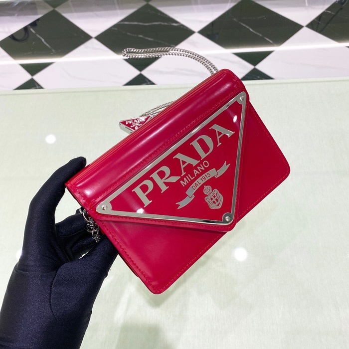 Prada  프라다 여성 레드 숄더백 pr177x