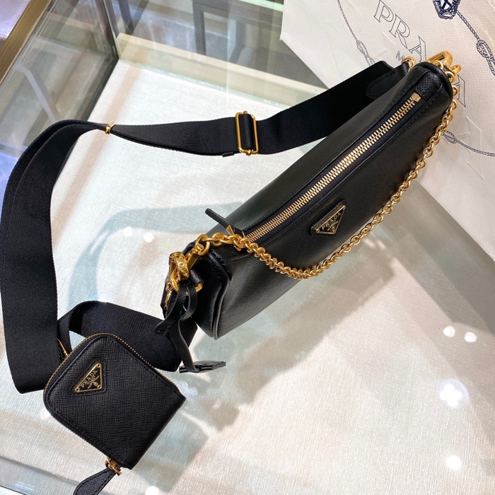 Prada 프라다 여성 블랙 호보백 pr223x