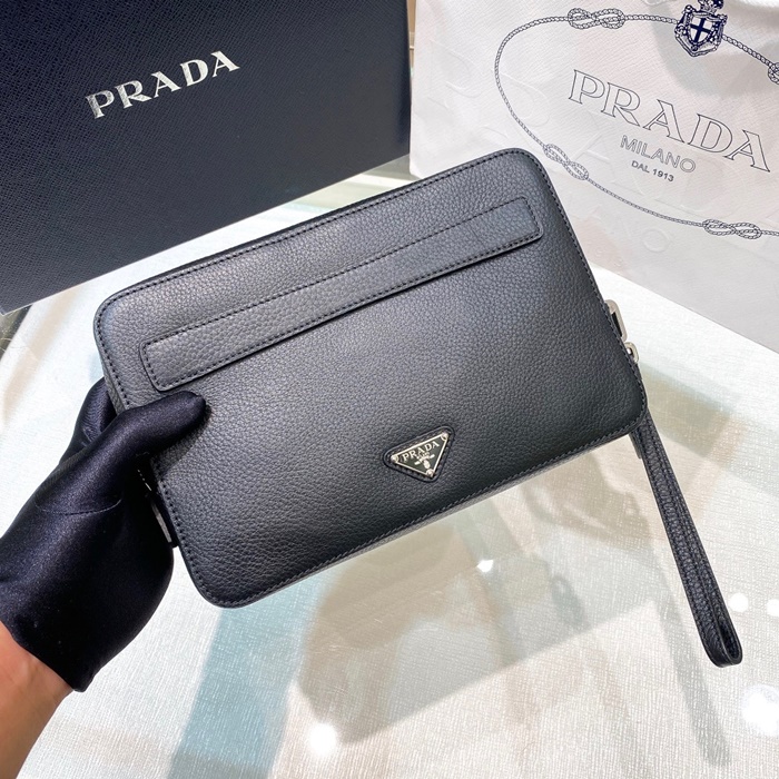 Prada 프라다 남성 블랙 클러치백 pr261x