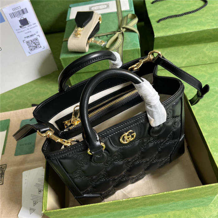 Gucci 구찌 GG 마틀라세 미니 탑 핸들백 728309
