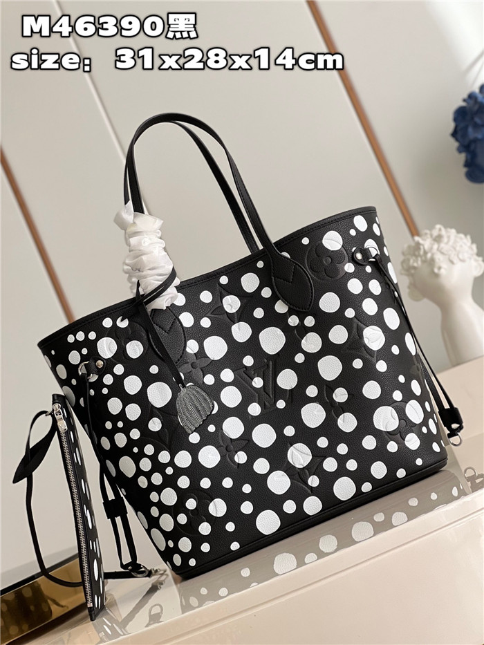 Louis Vuitton 루이비통 쿠사마 야요이 콜라보 네버플 미듐 M46390