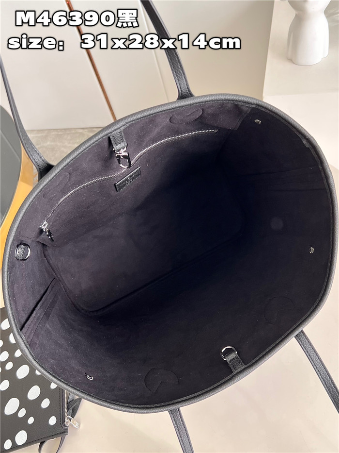 Louis Vuitton 루이비통 쿠사마 야요이 콜라보 네버플 미듐 M46390