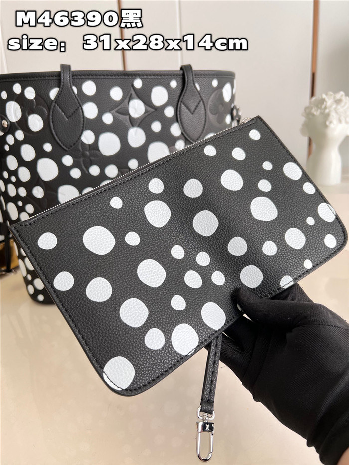 Louis Vuitton 루이비통 쿠사마 야요이 콜라보 네버플 미듐 M46390