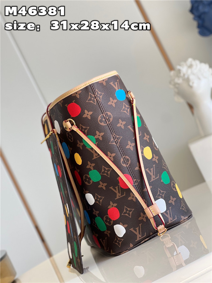 Louis Vuitton 루이비통 쿠사마 야요이 콜라보 네버플 미듐 M46381