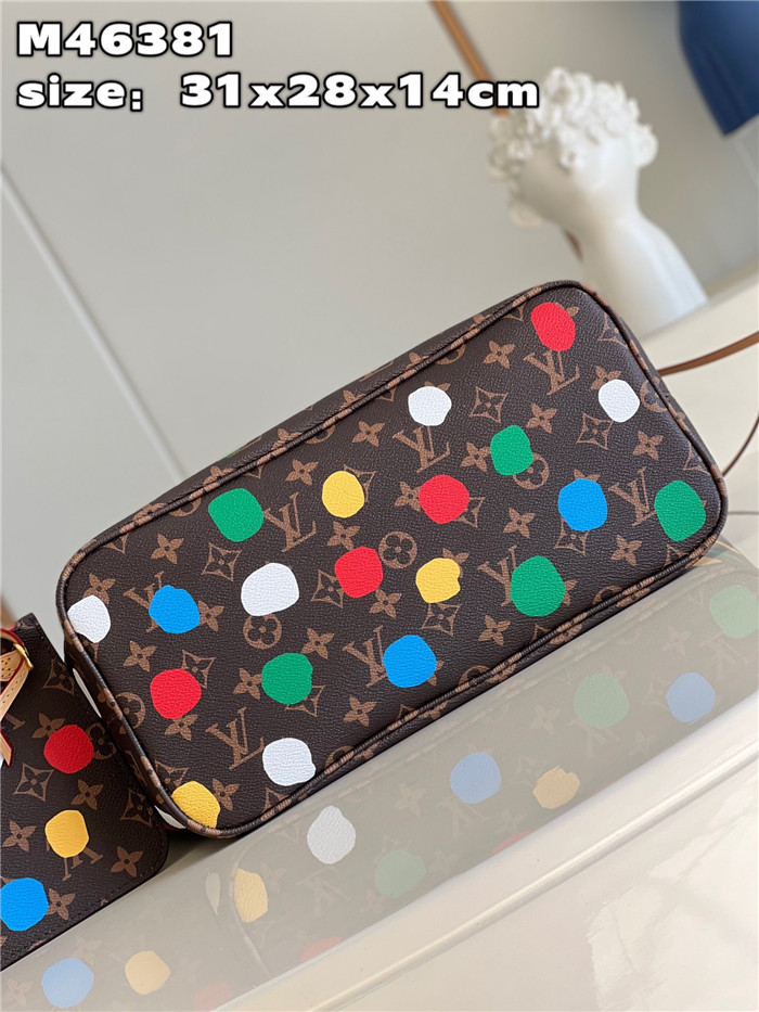 Louis Vuitton 루이비통 쿠사마 야요이 콜라보 네버플 미듐 M46381