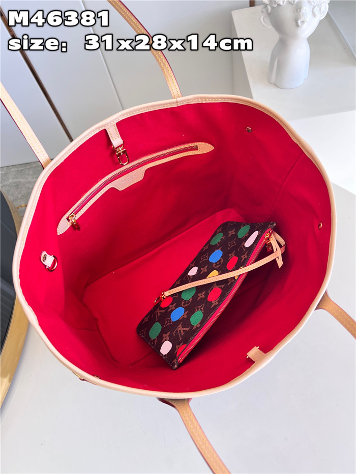 Louis Vuitton 루이비통 쿠사마 야요이 콜라보 네버플 미듐 M46381