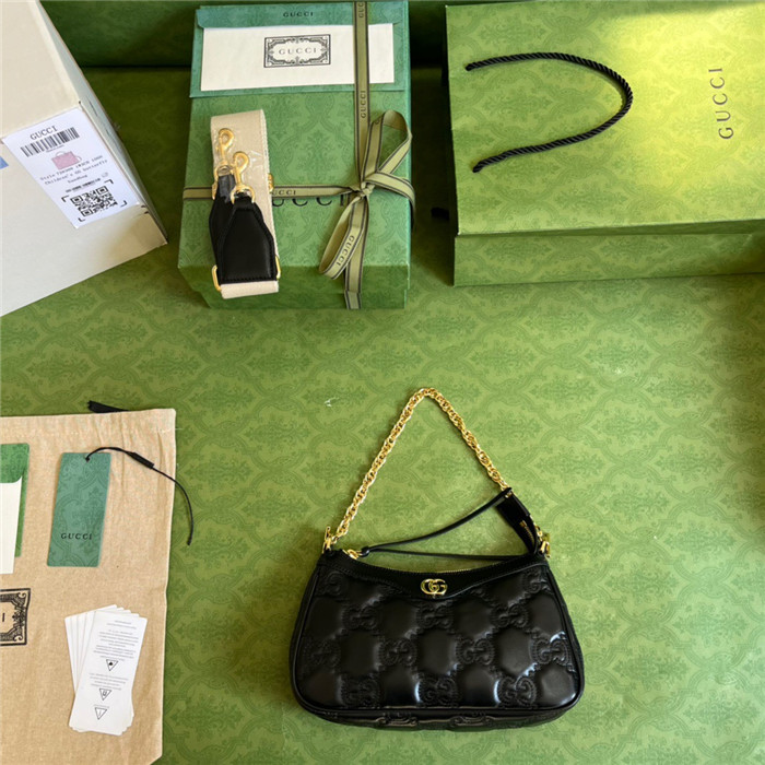 Gucci 구찌 GG 마틀라세 레더 핸드백 735049