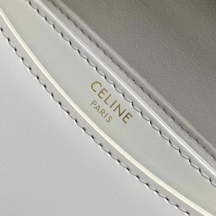  CELINE 셀린느 카프스킨 탑핸들 클래식 백 탄