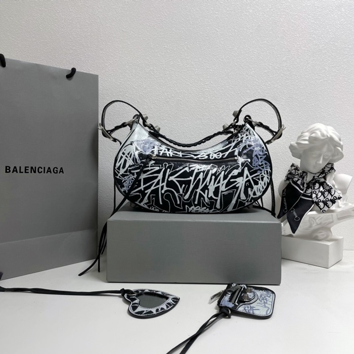 BALENCIAGA  발렌시아가 여성 블랙 숄더백 ba94x