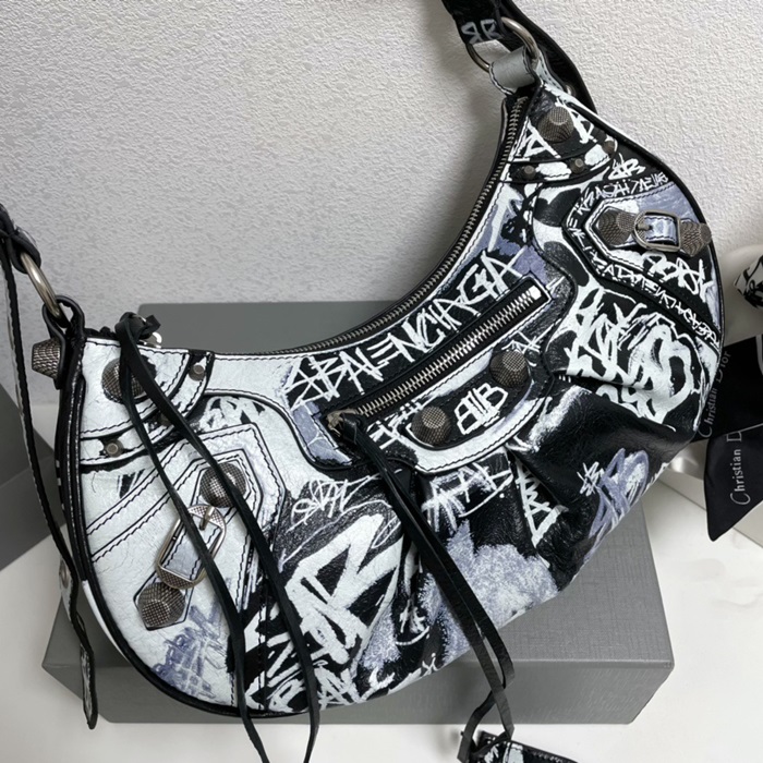 BALENCIAGA  발렌시아가 여성 블랙 숄더백 ba94x