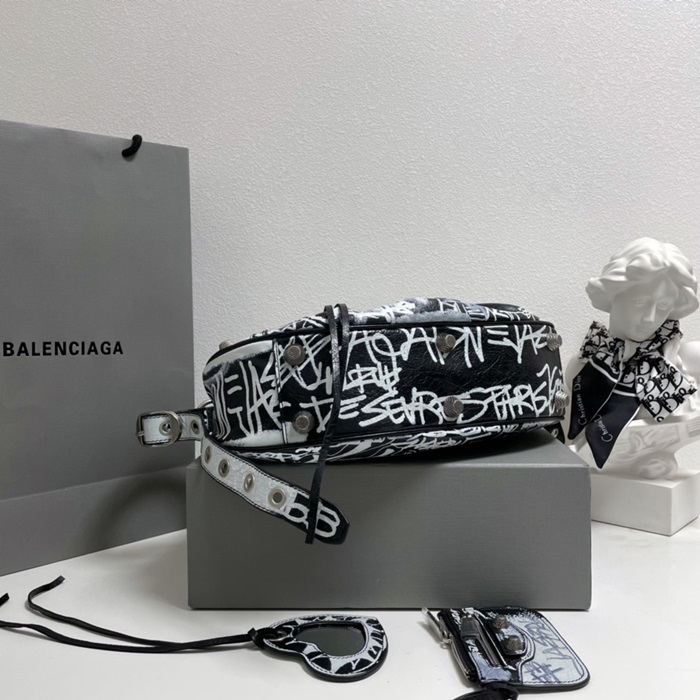 BALENCIAGA  발렌시아가 여성 블랙 숄더백 ba94x