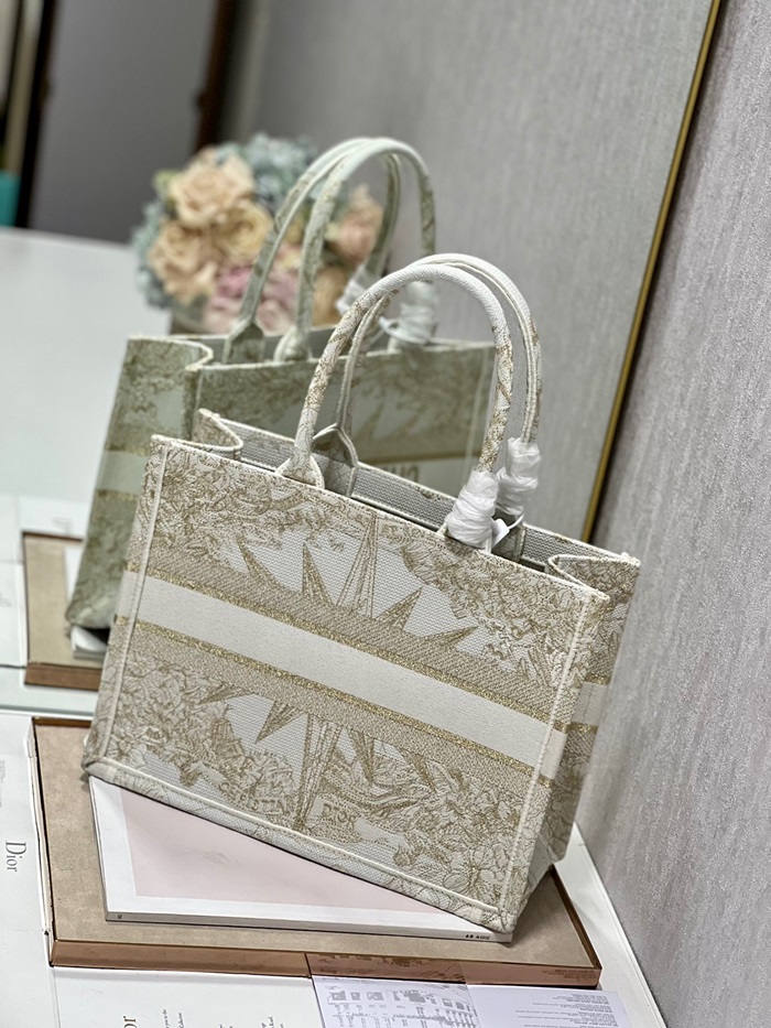 Dior 디올 남/녀 골드 북토트   di176x