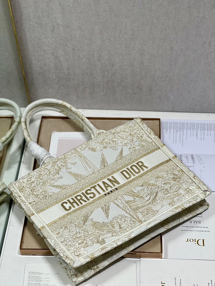 Dior 디올 남/녀 골드 북토트   di176x
