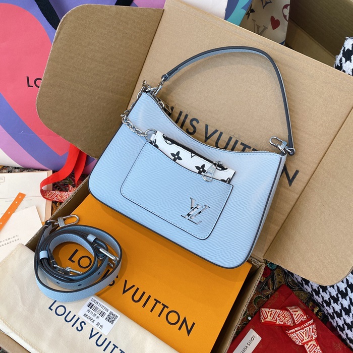 Louis Vuitton 루이비통 여성 블루 마를리백  lv266x