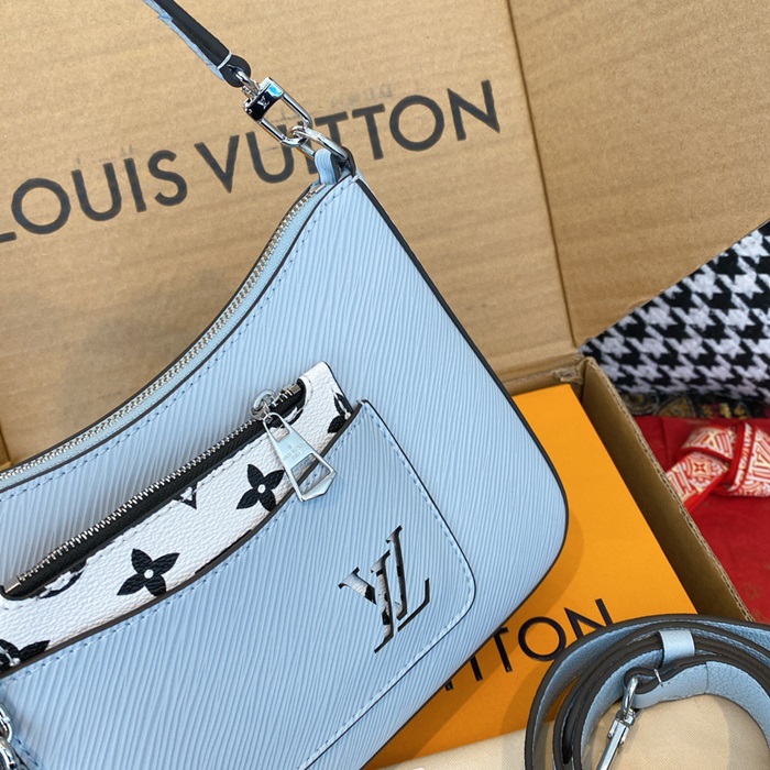 Louis Vuitton 루이비통 여성 블루 마를리백  lv266x