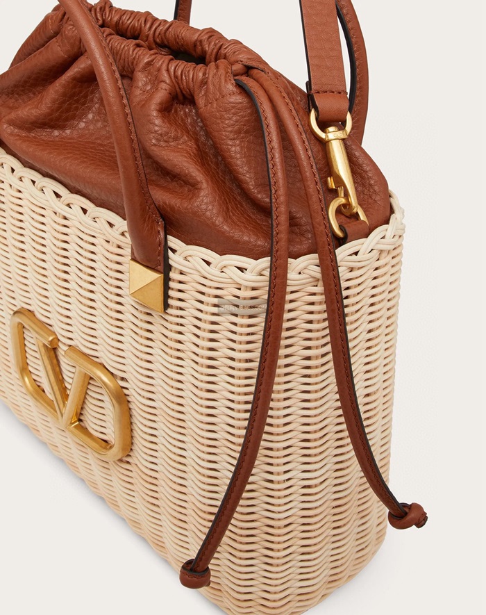 Valentino    발렌티노 여성 VLogo 베이지 토트백 val319x