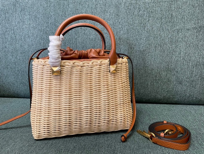 Valentino    발렌티노 여성 VLogo 베이지 토트백 val319x