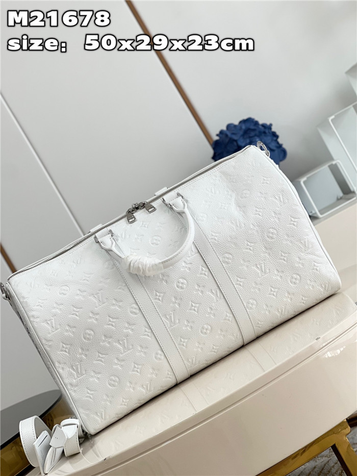 LOUIS VUITTON 루이비통 x 야요이 쿠사마 키폴 50 화이트 M21678