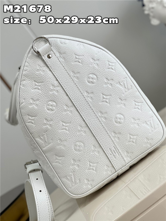 LOUIS VUITTON 루이비통 x 야요이 쿠사마 키폴 50 화이트 M21678
