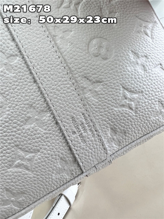 LOUIS VUITTON 루이비통 x 야요이 쿠사마 키폴 50 화이트 M21678