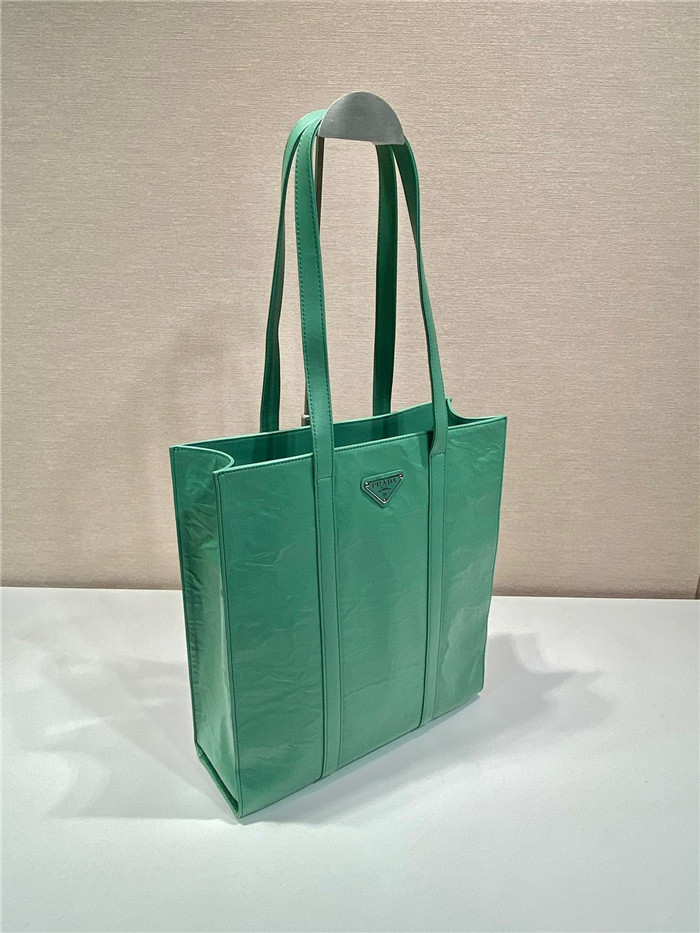 Prada  프라다 스몰 앤티크 나파 가죽 토트백 1BG4