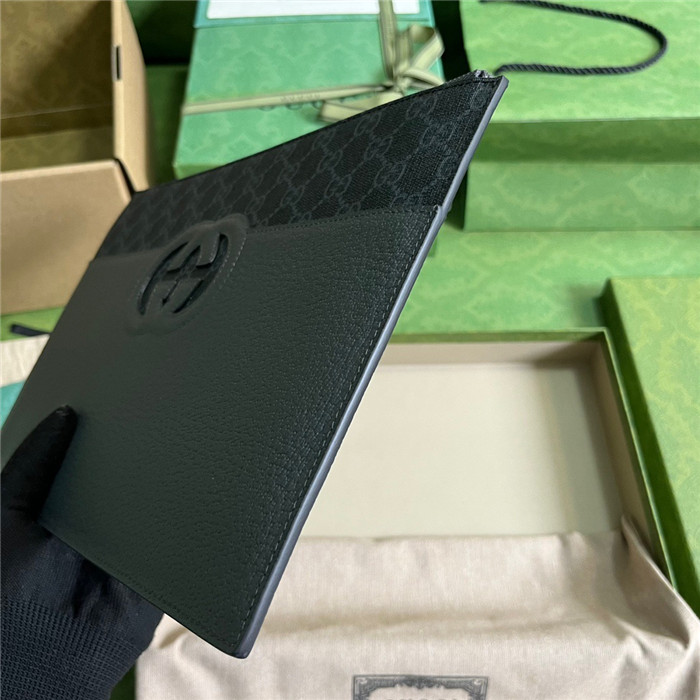 GUCCi 구찌 컷아웃 인터로킹 G 파우치 723320