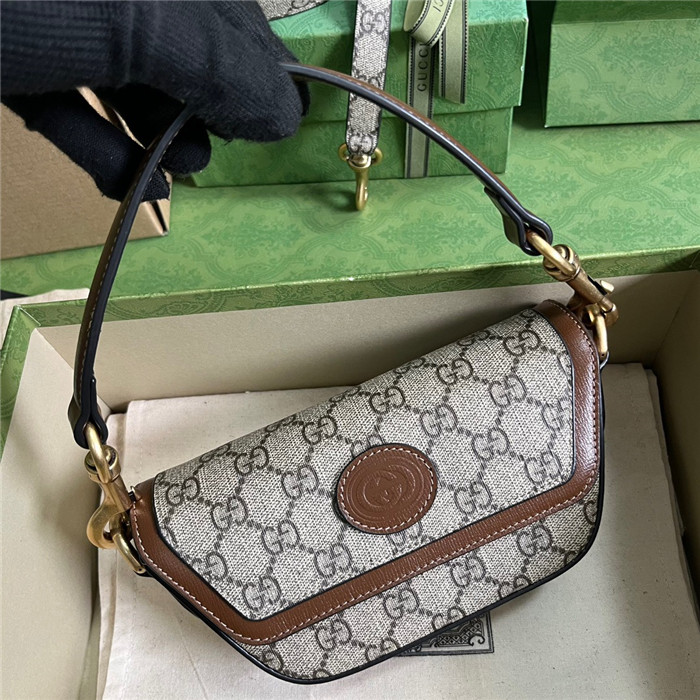 GUCCi  구찌 웹 GG 탑 핸들 미니백 723762
