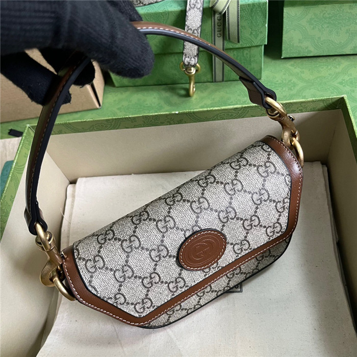 GUCCi  구찌 웹 GG 탑 핸들 미니백 723762