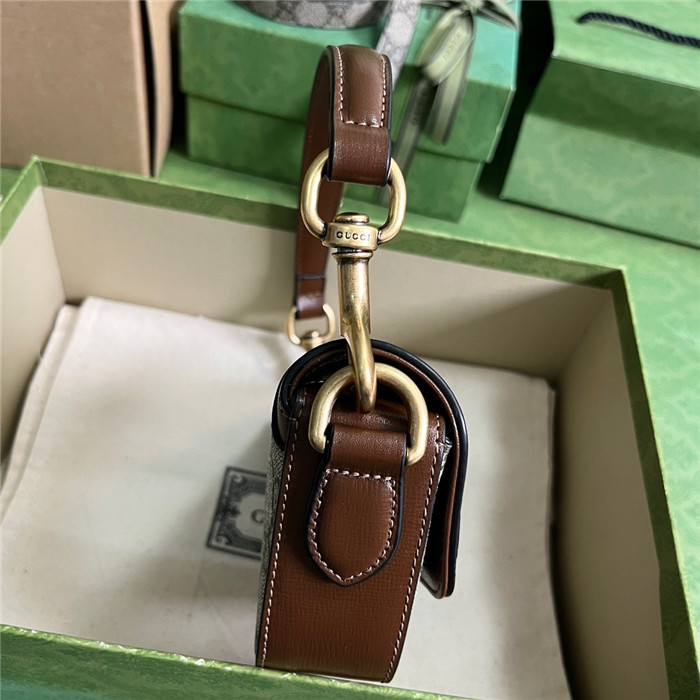 GUCCi  구찌 웹 GG 탑 핸들 미니백 723762