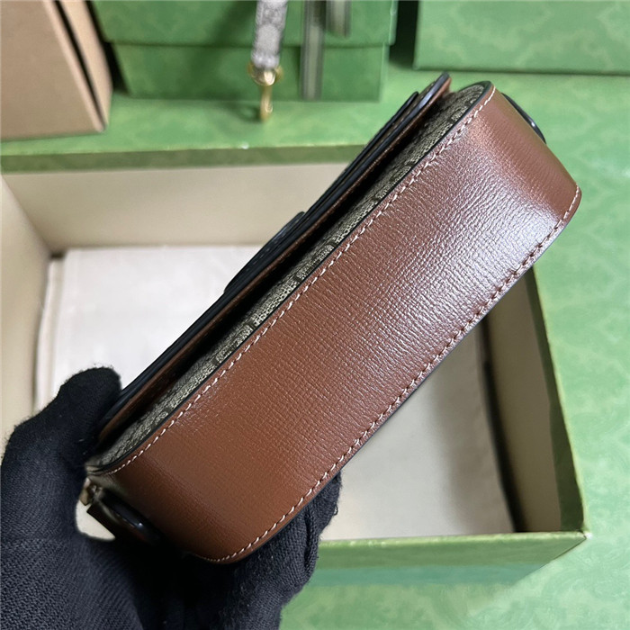 GUCCi  구찌 웹 GG 탑 핸들 미니백 723762