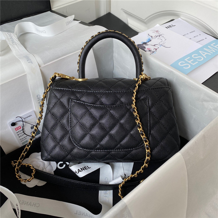  Chanel 샤넬 코코핸들 케비어 스몰 23CM AS92990