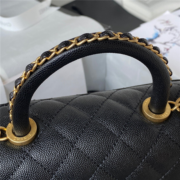  Chanel 샤넬 코코핸들 케비어 스몰 23CM AS92990