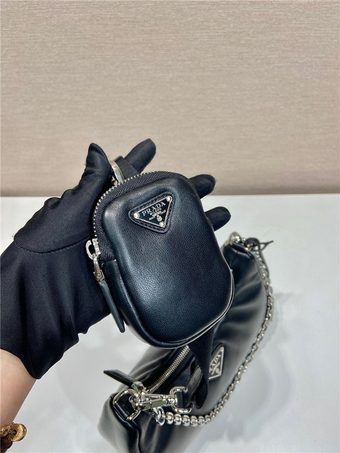 Prada 프라다 호보백 테수토 체인스트랩 (양가죽) 1BH204