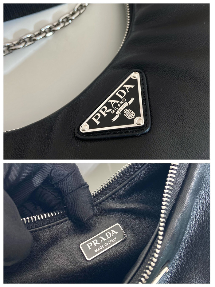 Prada 프라다 호보백 테수토 체인스트랩 (양가죽) 1BH204