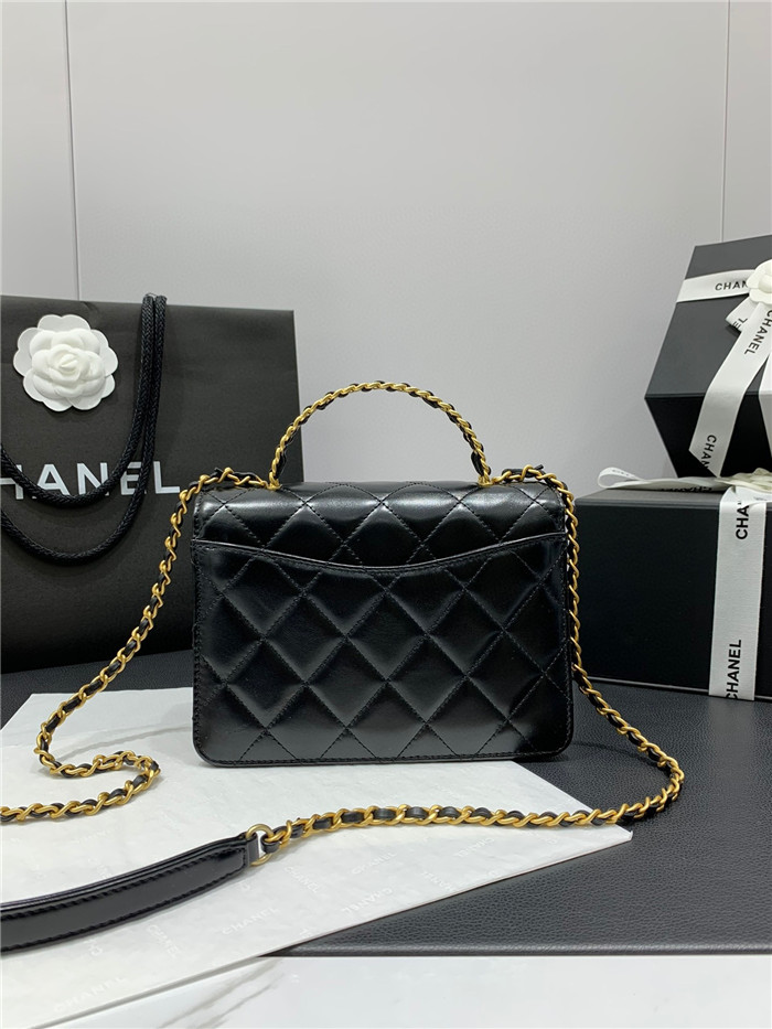 Chanel   샤넬 탑 핸들 미니 플랩백 AS388