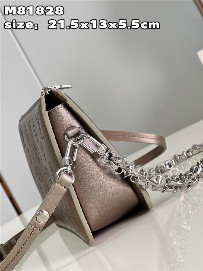 LOUIS VUITTON 루이비통 렉싱턴 파우치 라이트 골드 M81828