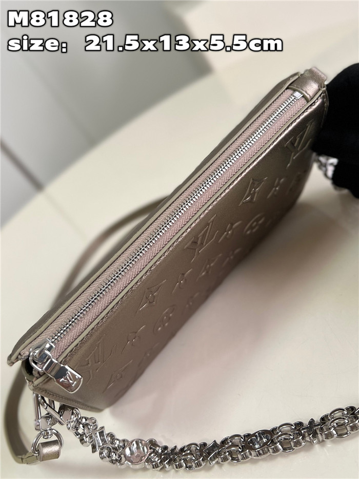 LOUIS VUITTON 루이비통 렉싱턴 파우치 라이트 골드 M81828