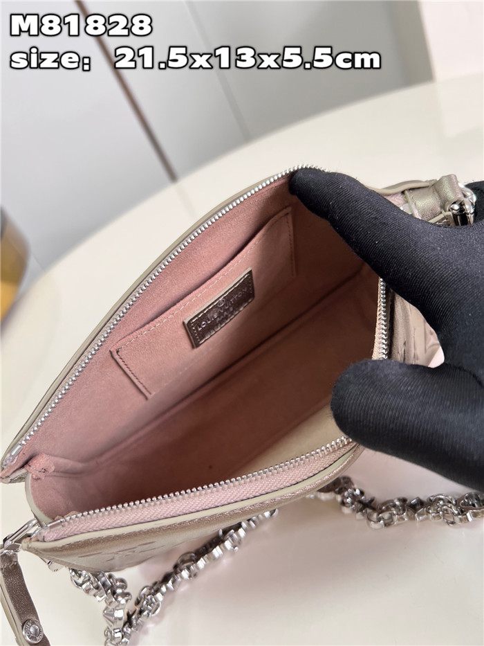 LOUIS VUITTON 루이비통 렉싱턴 파우치 라이트 골드 M81828