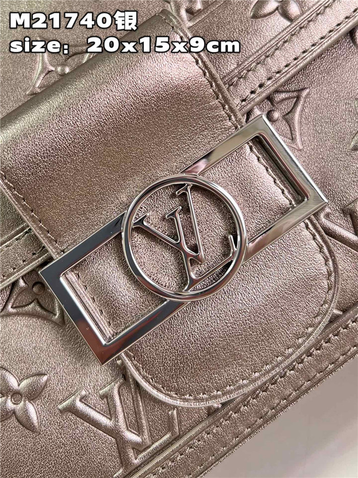 LOUIS VUITTON  루이비통 미니 도핀 라이트 골드 M21740