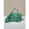 Prada 프라다 앤틱 나파 가죽 멀티포켓 탑 핸들백 1BB09