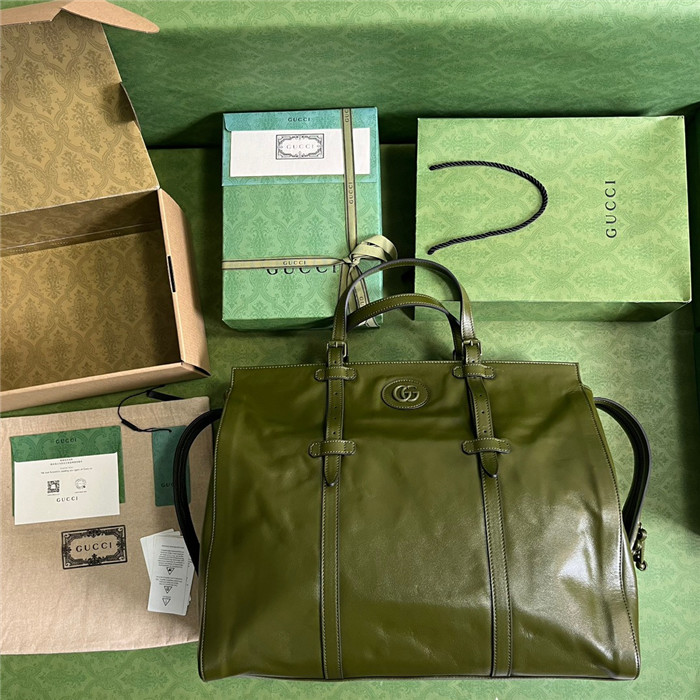 GUCCI 구찌 토널 더블 G 라지 토트백 725683