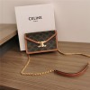 CELINE 셀린느 트리옴페 월렛 온 체인백 C10L462